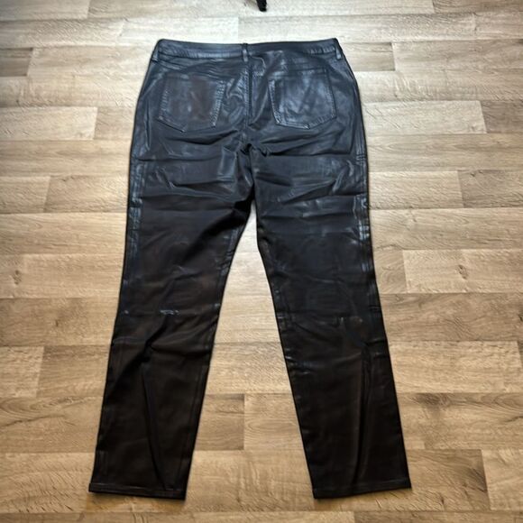 Chico’s Black Pants. Jeggings. Size 16R or 3R. Very stretchy. - Picture 3 of 9